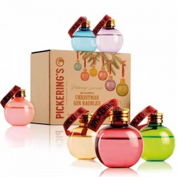 PICKERINGS GIN BAUBLES 6 X 0.05L